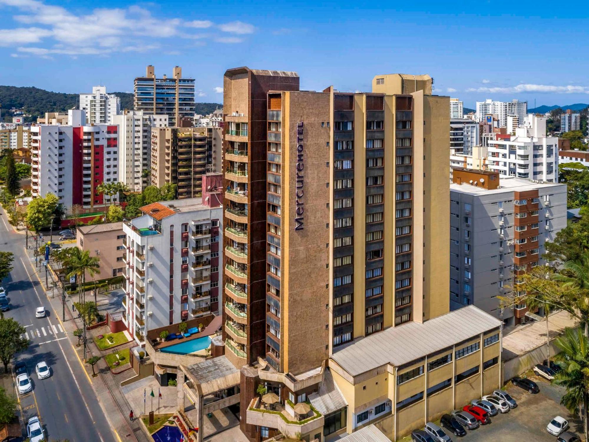 Apart Hotel Moderno Em Joinville Extérieur photo